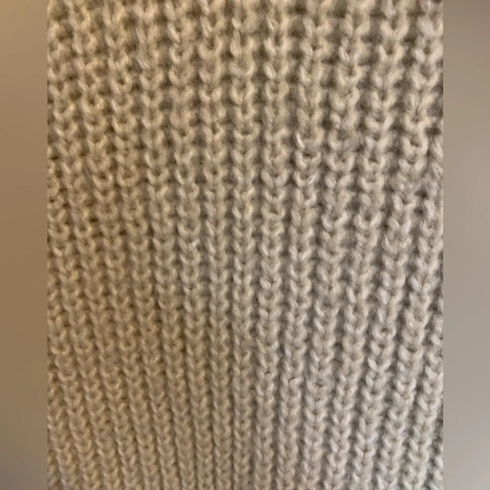 Kersh Cream V-Neck Knit Sweater Dress with Pockets - Picture 7 of 8